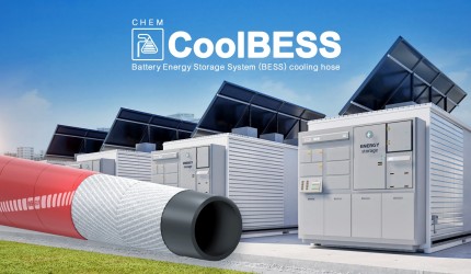 Tailor-Made Projects: CoolBESS hoses for energy storage systems