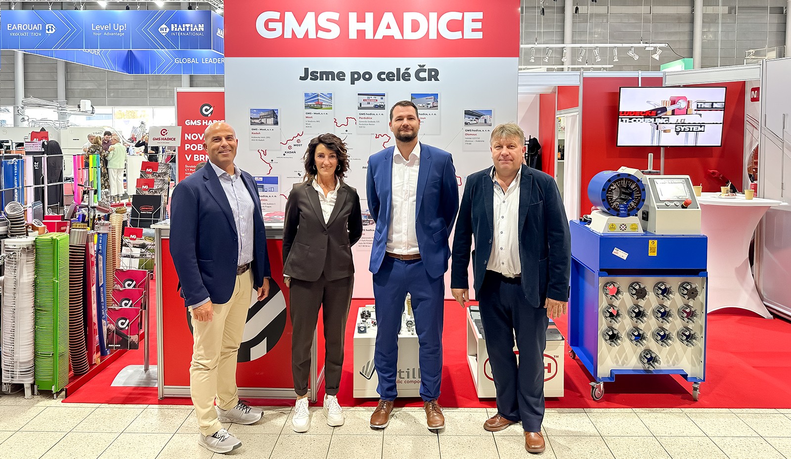 Insieme a GMS all'evento MSV International Industrial Fair  